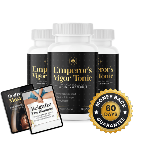 Emperor's Vigor Tonic - 3 Bottles + 2 Ebooks