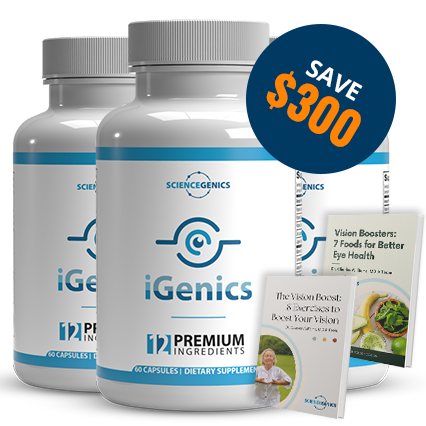 iGenics - 3 Bottles + 2 Ebooks