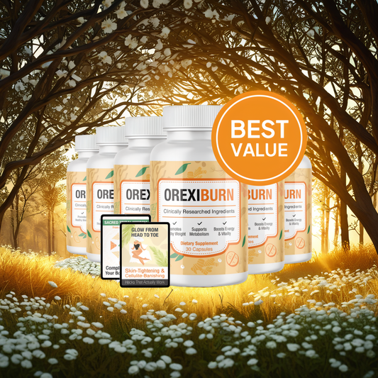 OrexiBurn - 6 Bottles + 2  Ebooks