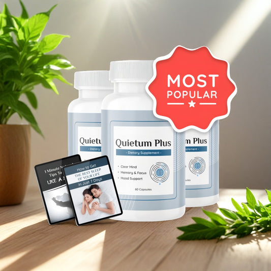 Quietum Plus - 3 Bottles + 2  Ebooks