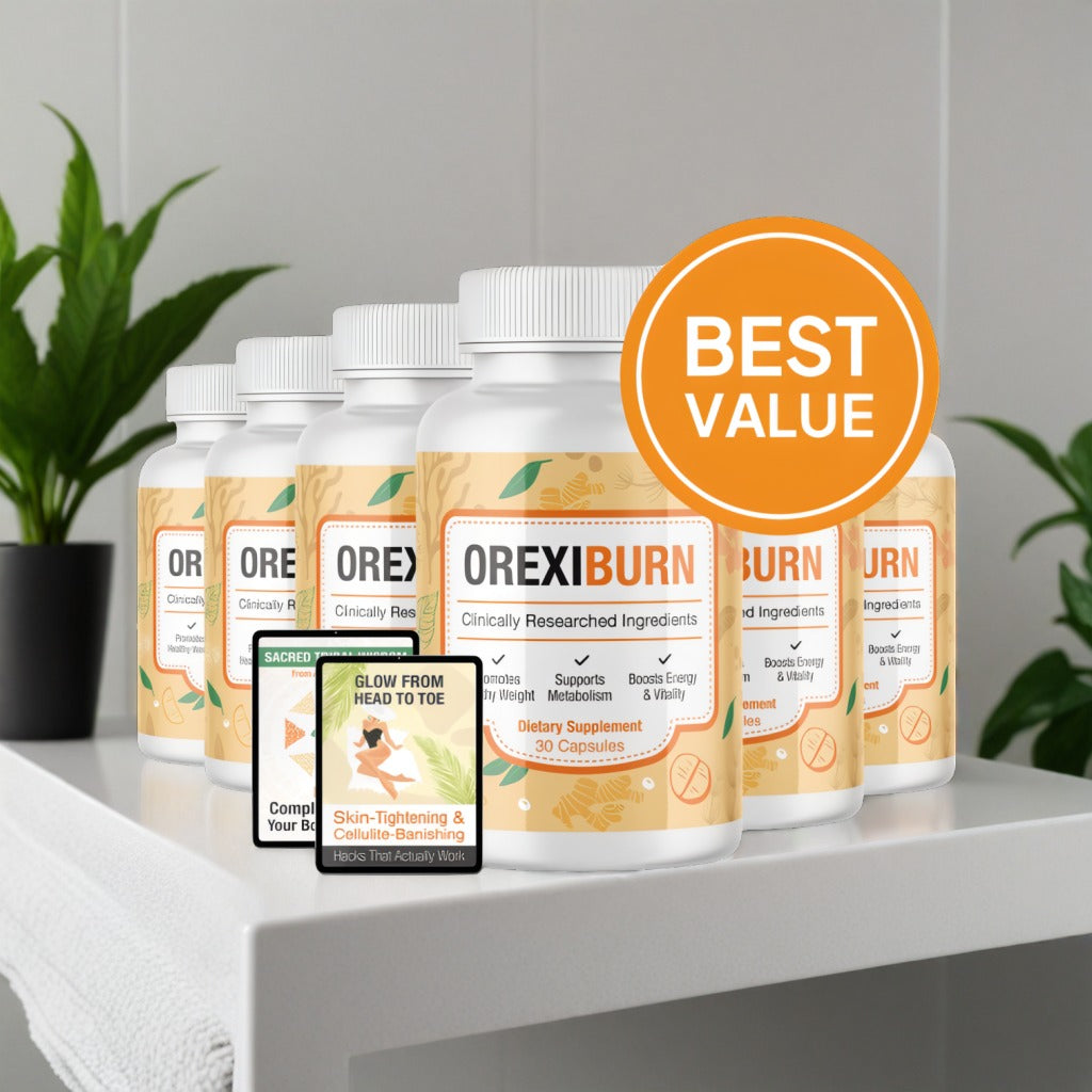 OrexiBurn - 6 Bottles + 2  Ebooks